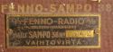 Fenno Sampo 38, label