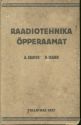 Raadiotehnika �pperaamat 1937